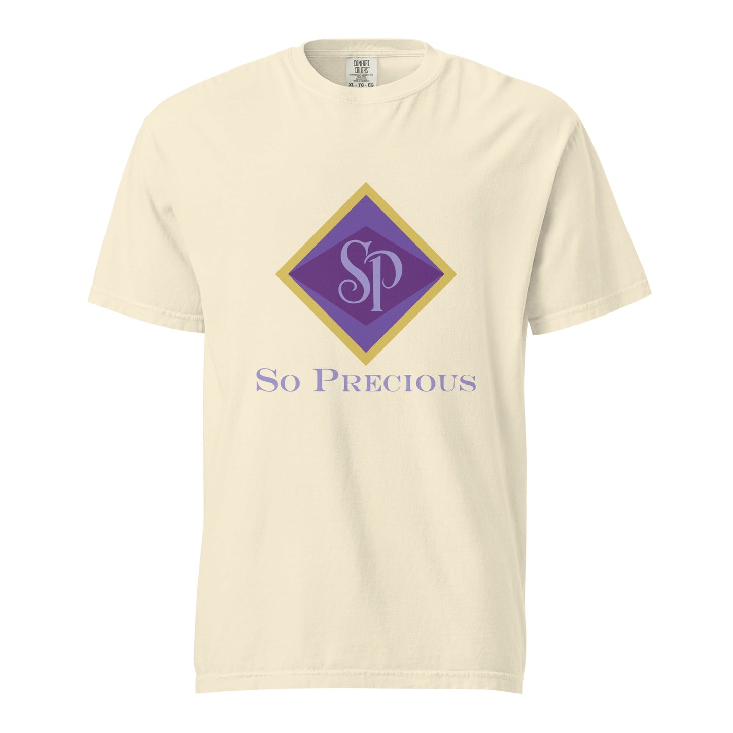 Signature | Comfort Colors T-Shirt | So Precious Goods | Amethyst Aura Logo