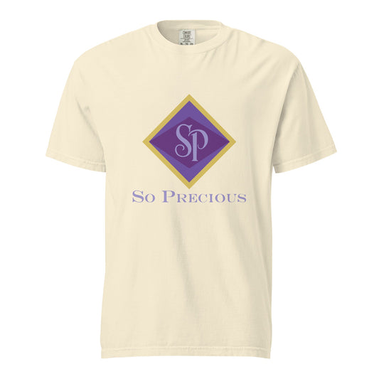 Signature | Comfort Colors T-Shirt | So Precious Goods | Amethyst Aura Logo