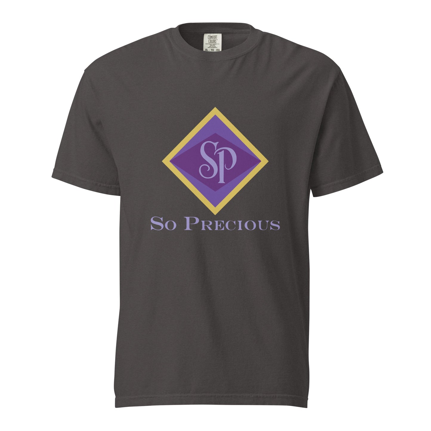 Signature | Comfort Colors T-Shirt | So Precious Goods | Amethyst Aura Logo