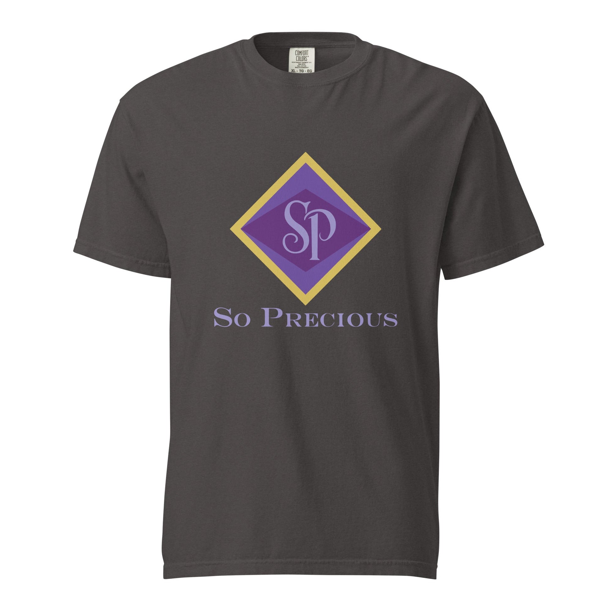 Signature | Comfort Colors T-Shirt | So Precious Goods | Amethyst Aura Logo