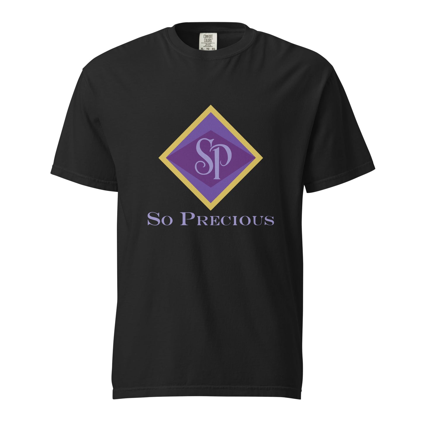 Signature | Comfort Colors T-Shirt | So Precious Goods | Amethyst Aura Logo