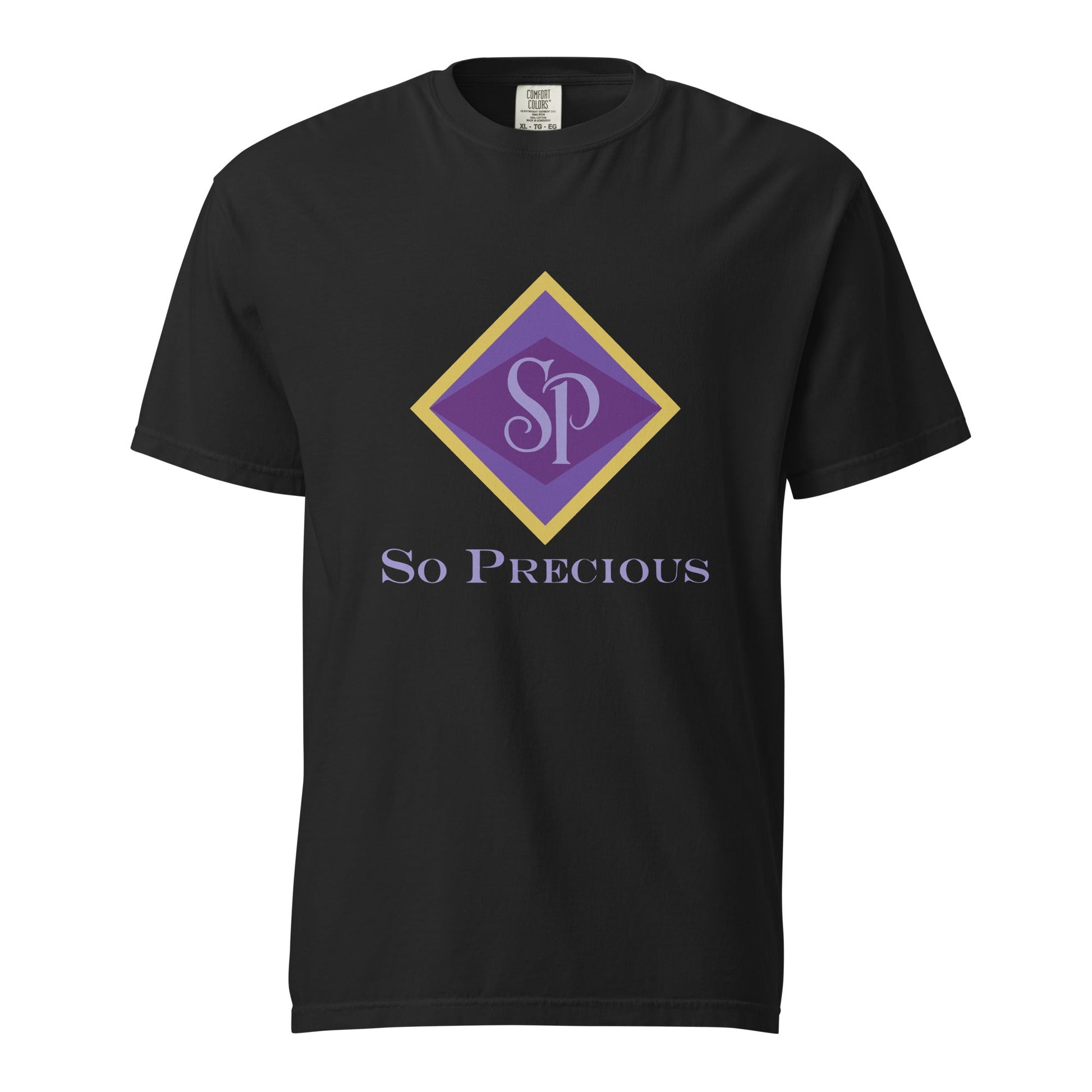 Signature | Comfort Colors T-Shirt | So Precious Goods | Amethyst Aura Logo