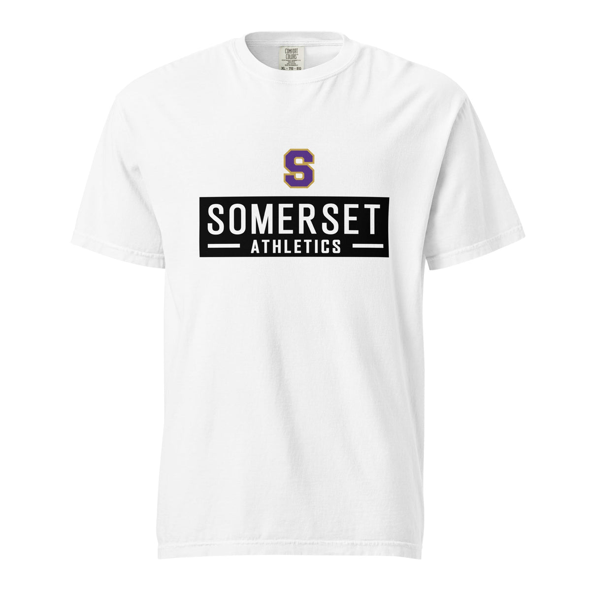 Signature | Comfort Colors T-Shirt | Somerset Athletics | Somerset Logo