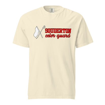 Signature | Comfort Colors T-Shirt | Souderton Color Guard | Vanguard Banner Logo
