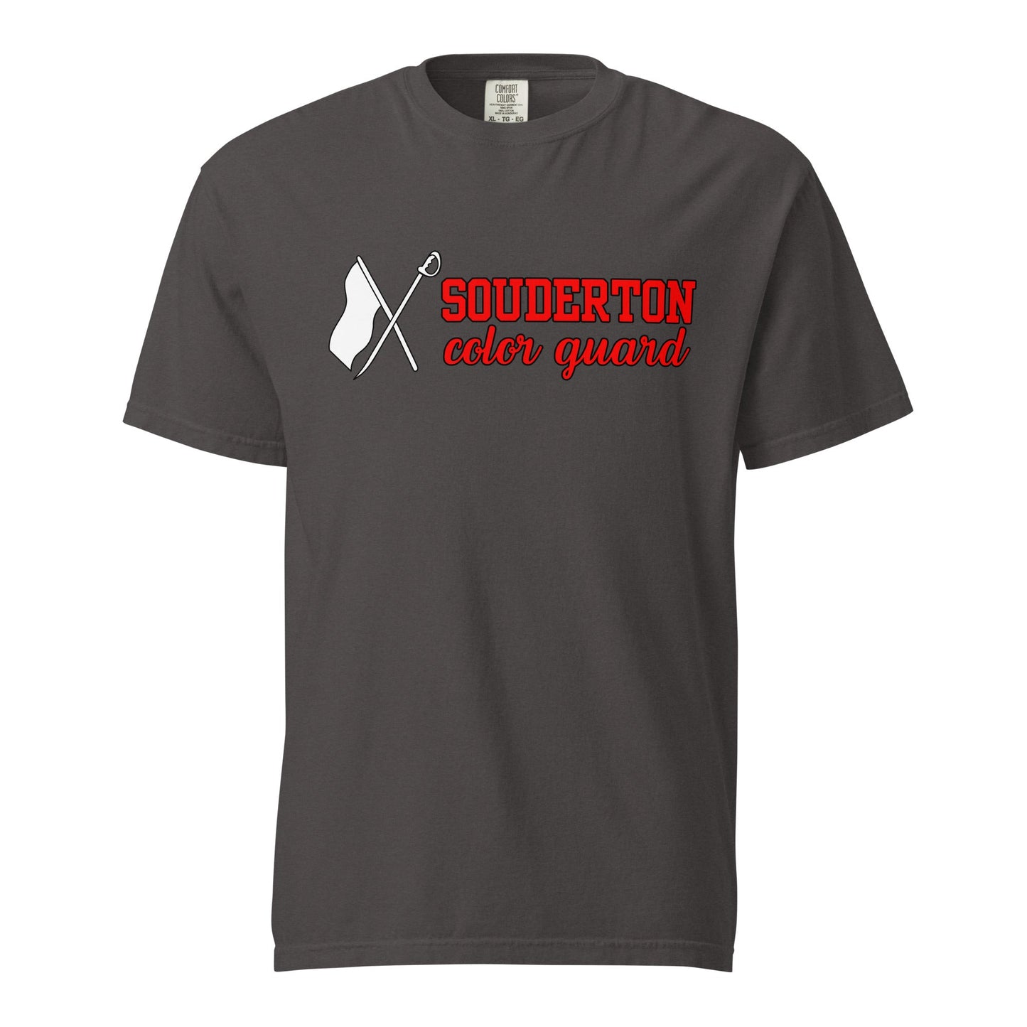 Signature | Comfort Colors T-Shirt | Souderton Color Guard | Vanguard Banner Logo