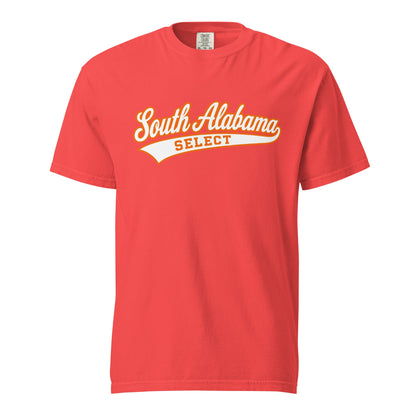 Signature | Comfort Colors T-Shirt | South Alabama Select 8U | Athletics Logo