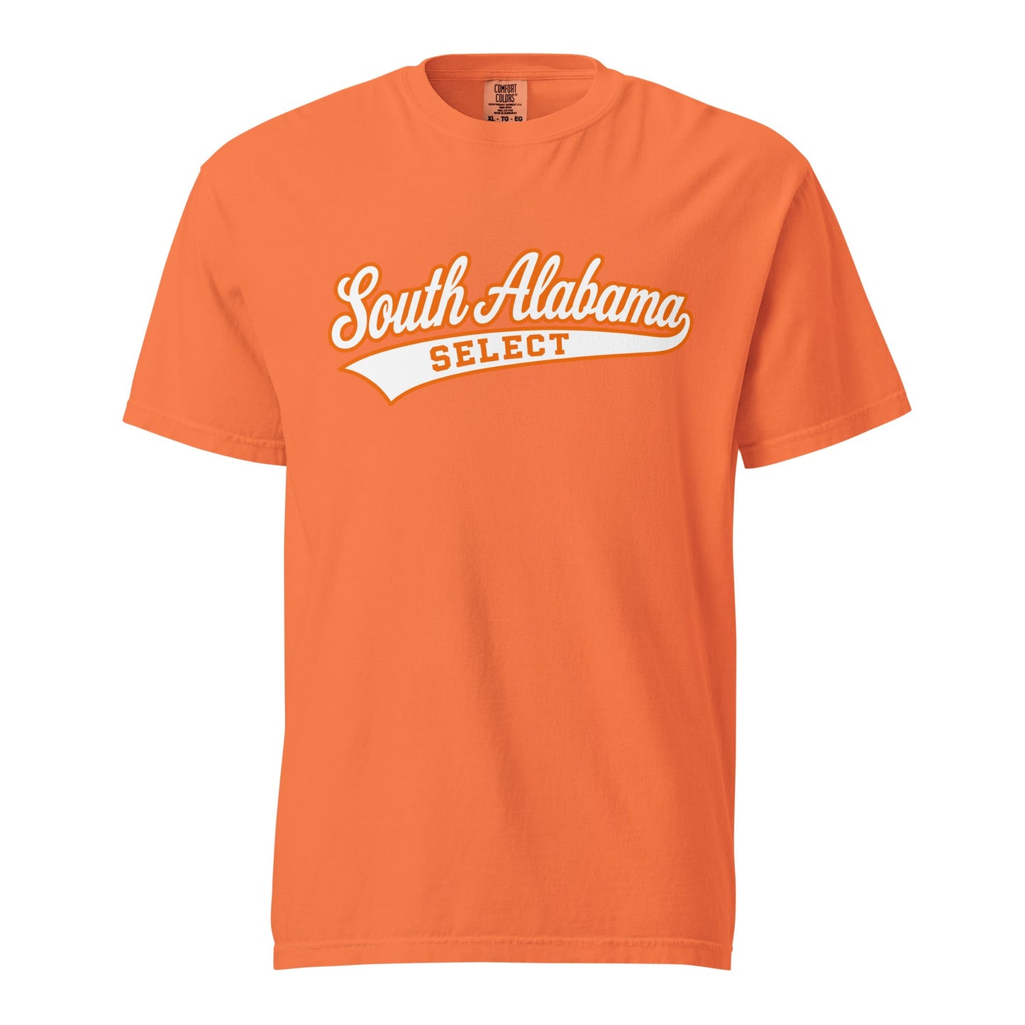 Signature | Comfort Colors T-Shirt | South Alabama Select 8U | Athletics Logo