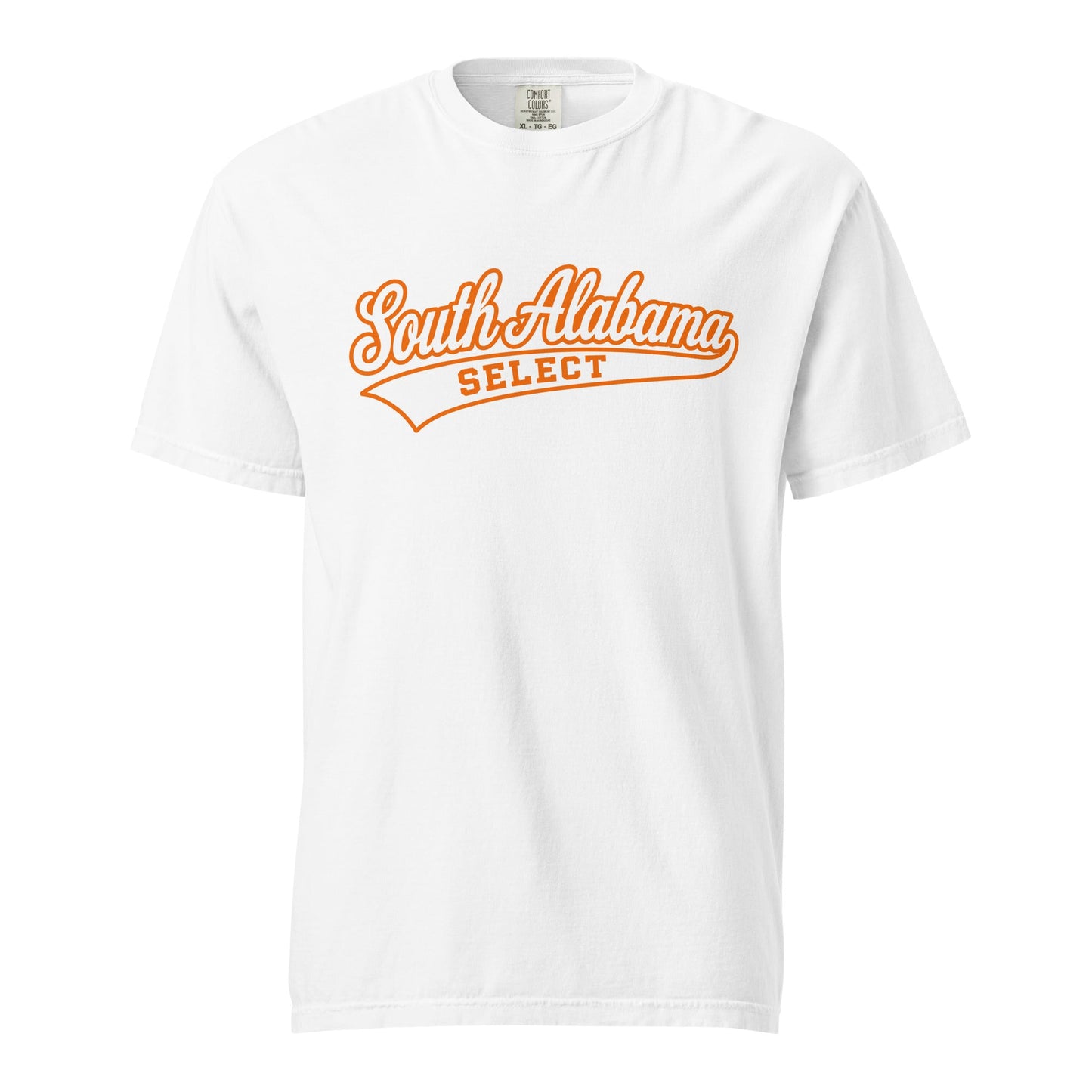 Signature | Comfort Colors T-Shirt | South Alabama Select 8U | Athletics Logo