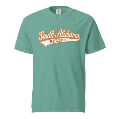Signature | Comfort Colors T-Shirt | South Alabama Select 8U | Athletics Logo