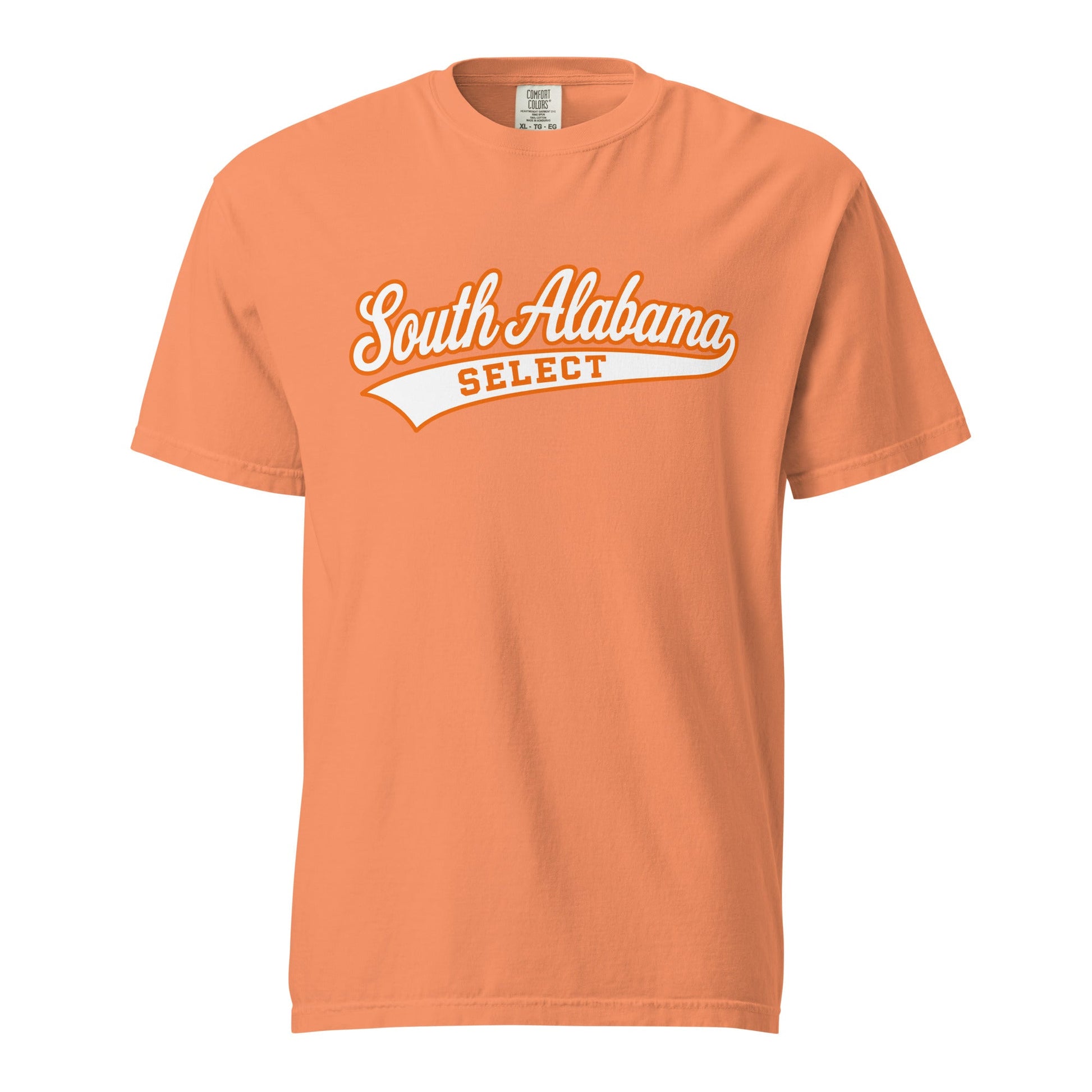 Signature | Comfort Colors T-Shirt | South Alabama Select 8U | Athletics Logo