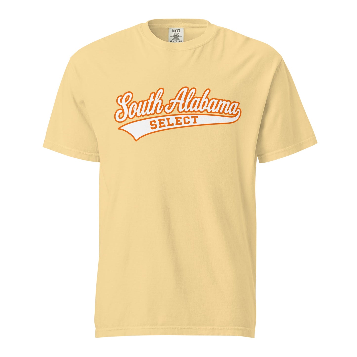 Signature | Comfort Colors T-Shirt | South Alabama Select 8U | Athletics Logo