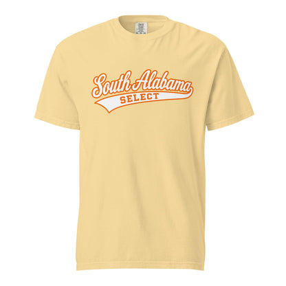 Signature | Comfort Colors T-Shirt | South Alabama Select 8U | Athletics Logo