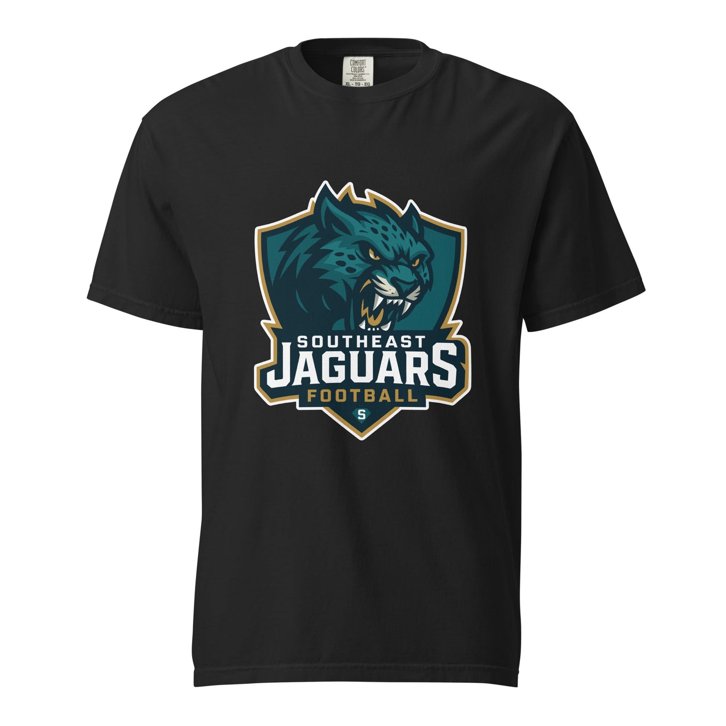 Signature | Comfort Colors T-Shirt | Southeast Jaguars | Shield Logo