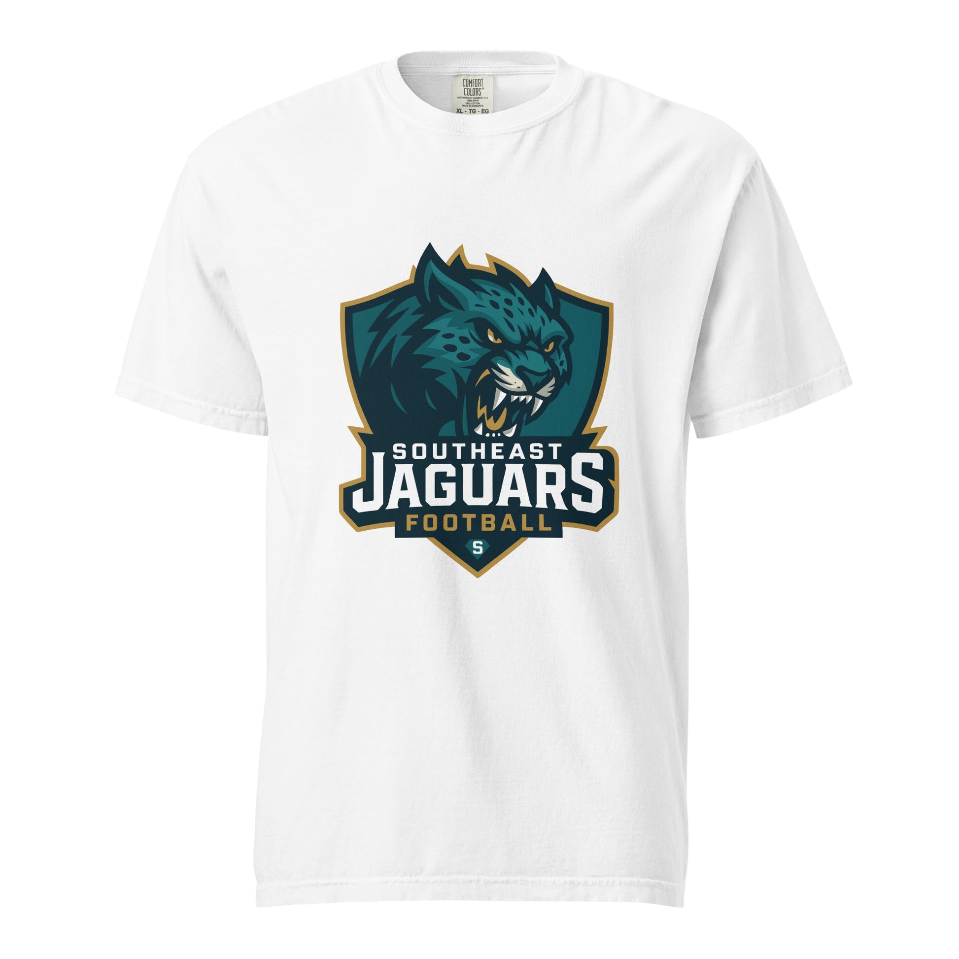 Signature | Comfort Colors T-Shirt | Southeast Jaguars | Shield Logo