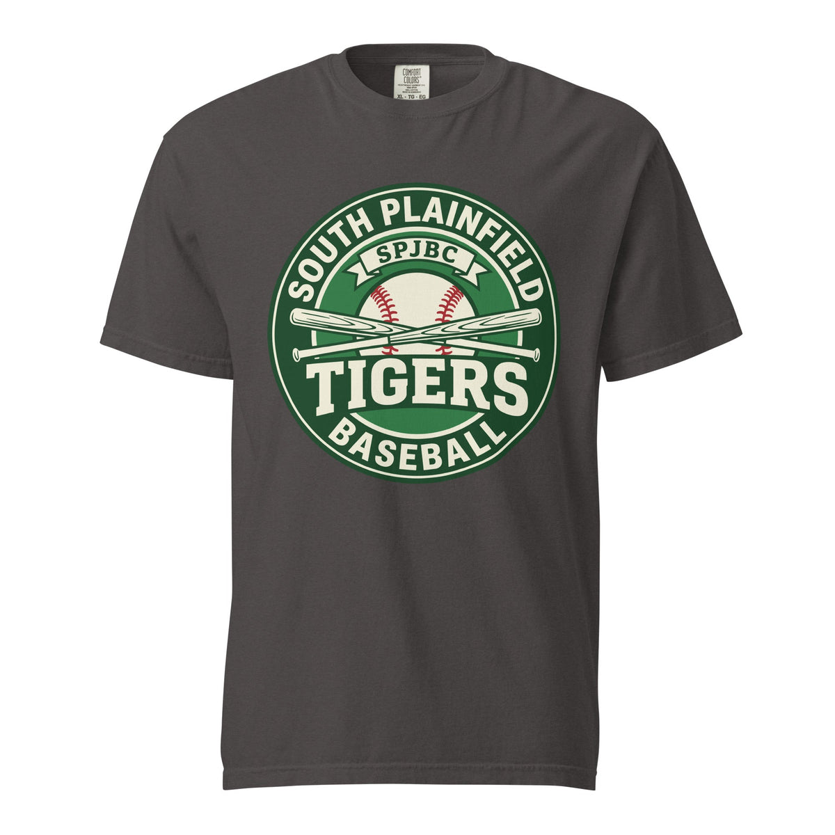 Signature | Comfort Colors T-Shirt | SP Tigers 7U | Badge Logo