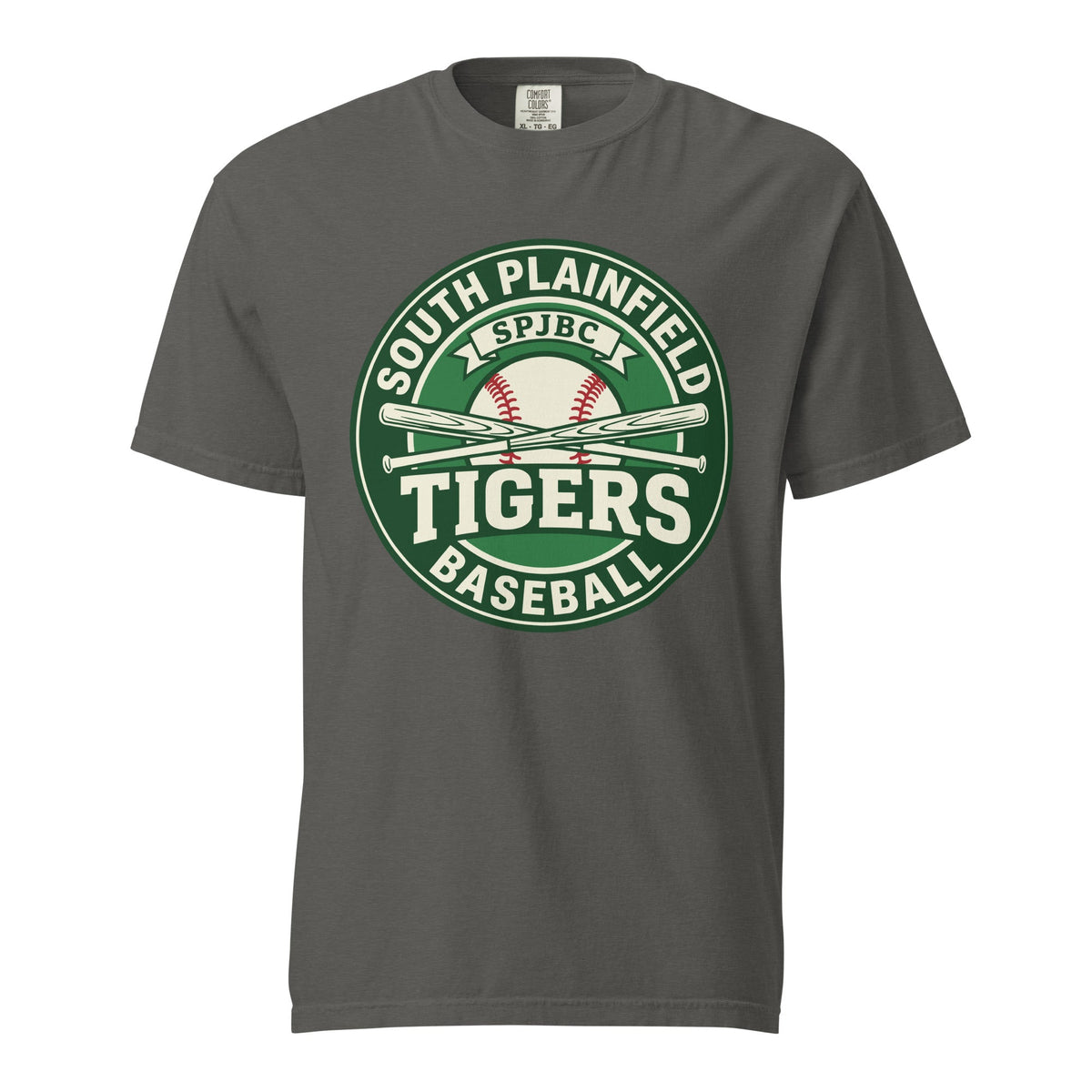 Signature | Comfort Colors T-Shirt | SP Tigers 7U | Badge Logo
