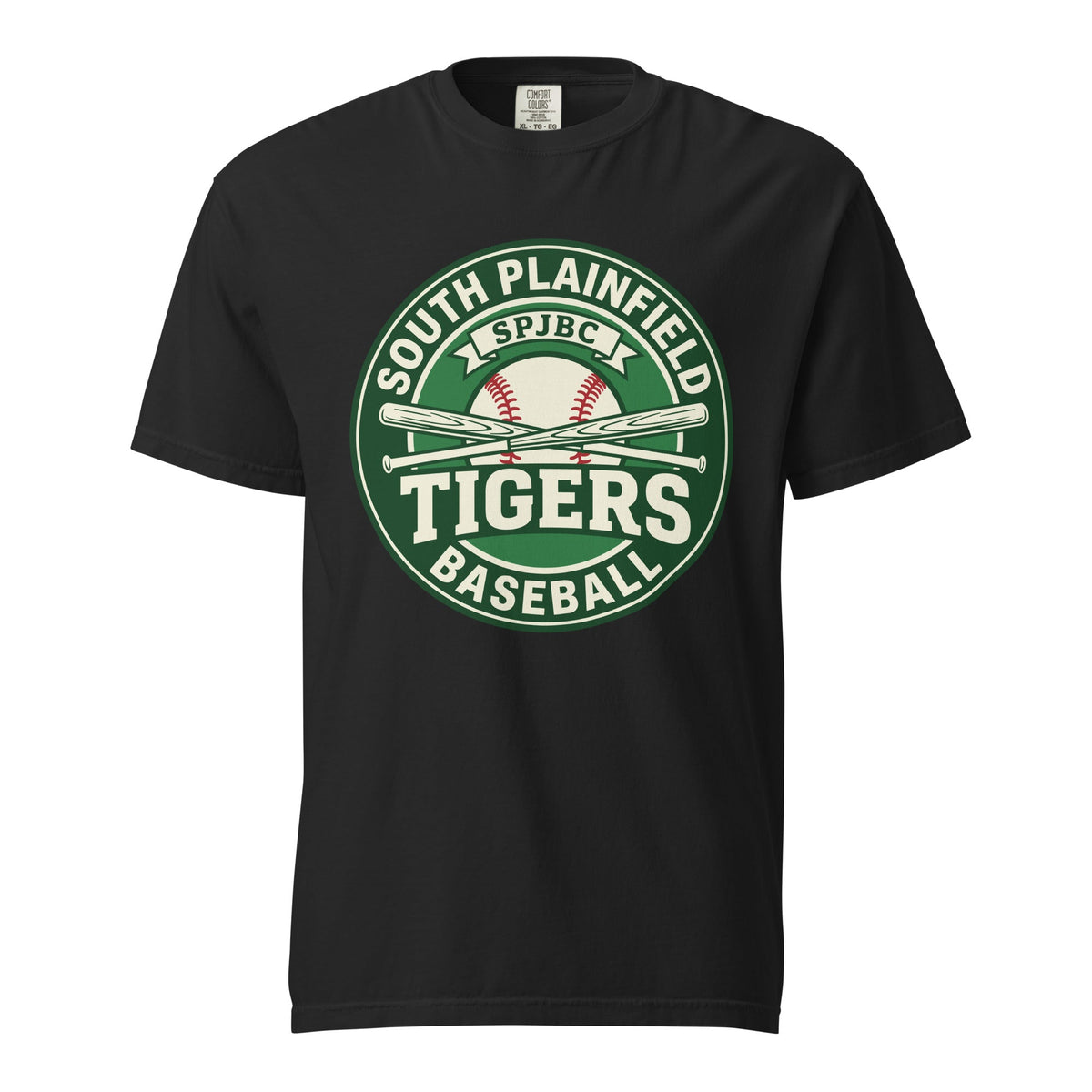 Signature | Comfort Colors T-Shirt | SP Tigers 7U | Badge Logo