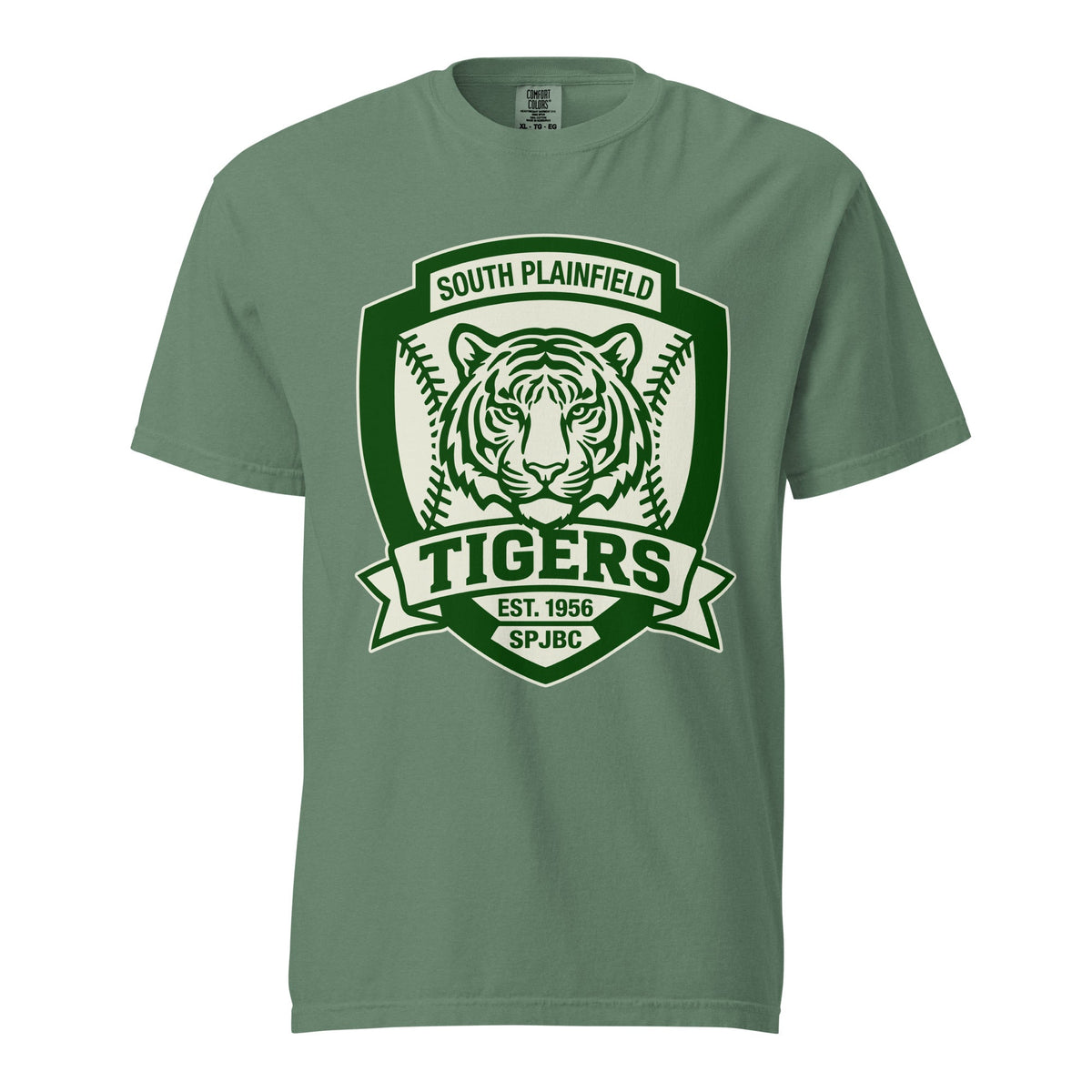Signature | Comfort Colors T-Shirt | SP Tigers 7U | Shield Logo