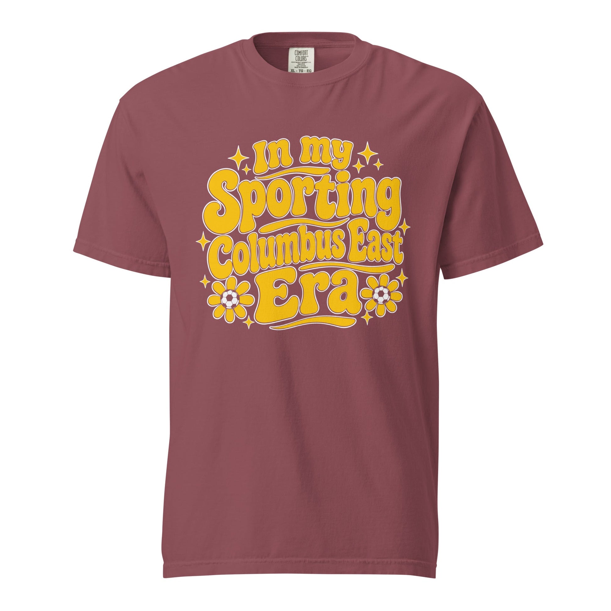 Signature | Comfort Colors T-Shirt | Sporting Columbus East | Athletics Logo