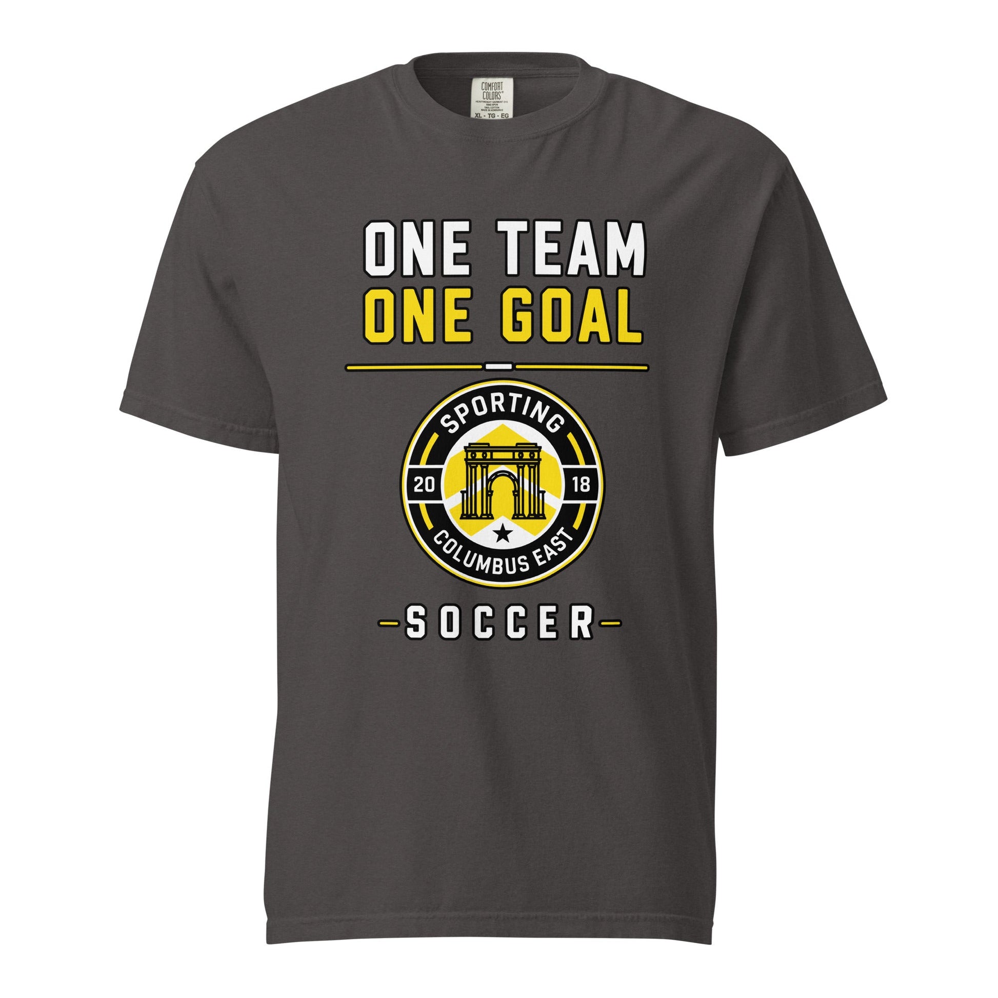 Signature | Comfort Colors T-Shirt | Sporting Columbus East | Crest Logo
