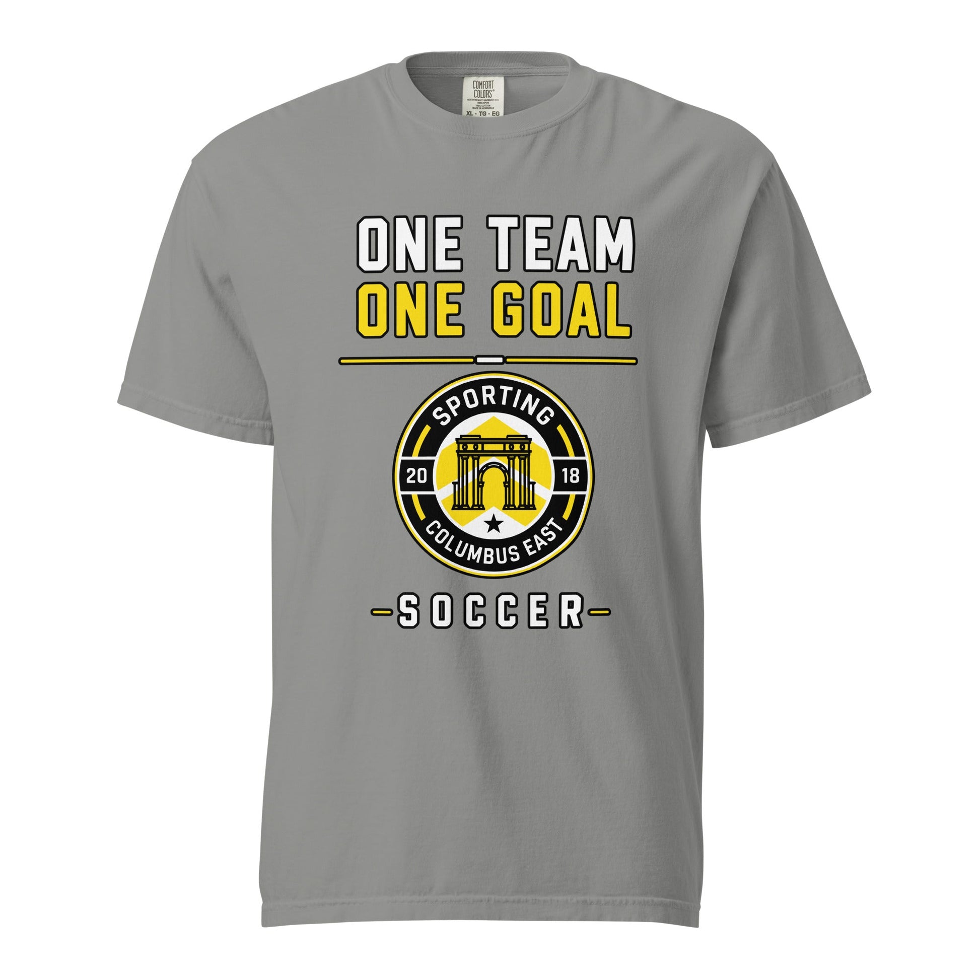 Signature | Comfort Colors T-Shirt | Sporting Columbus East | Crest Logo