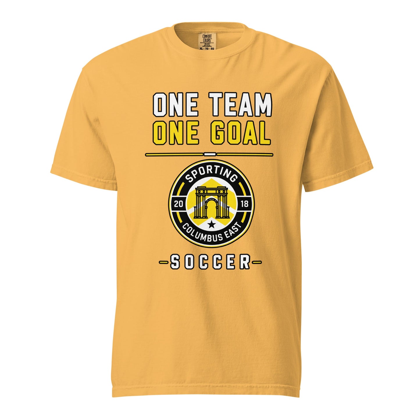 Signature | Comfort Colors T-Shirt | Sporting Columbus East | Crest Logo