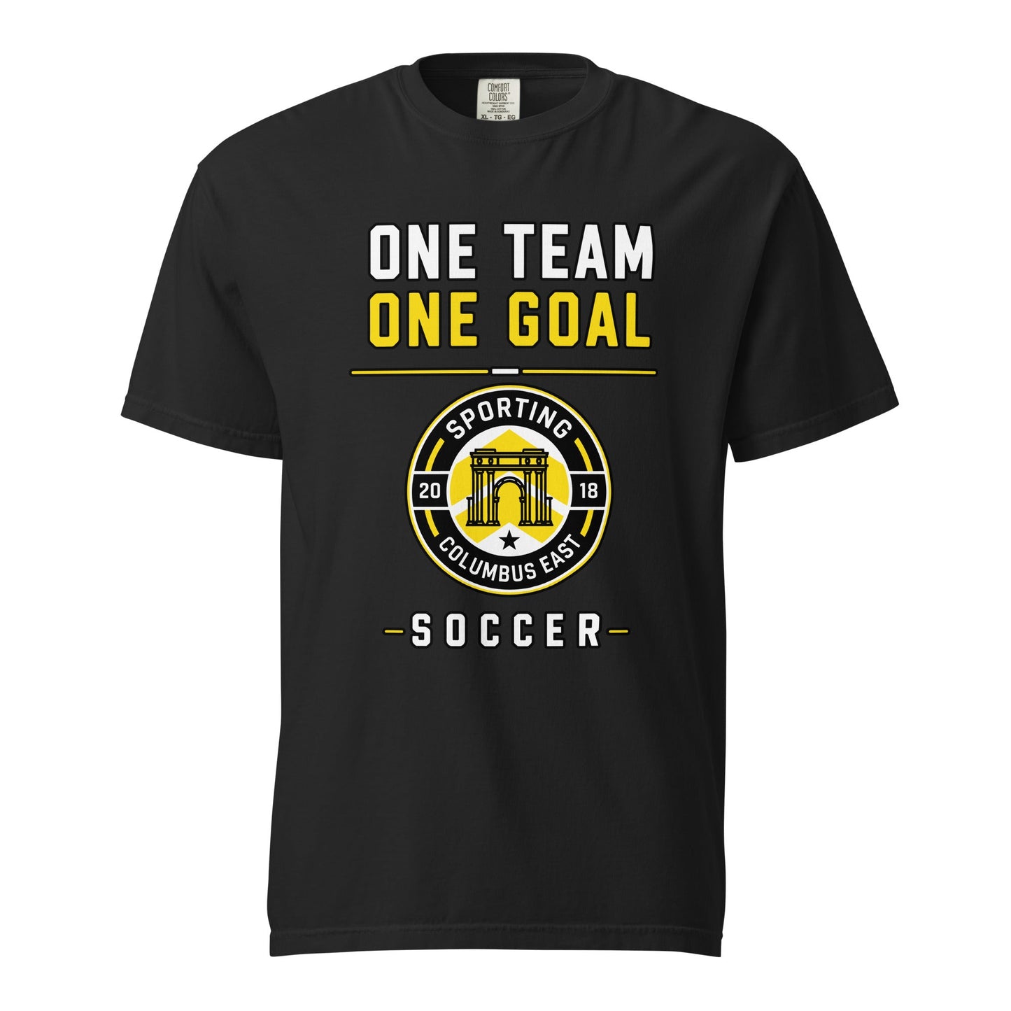 Signature | Comfort Colors T-Shirt | Sporting Columbus East | Crest Logo
