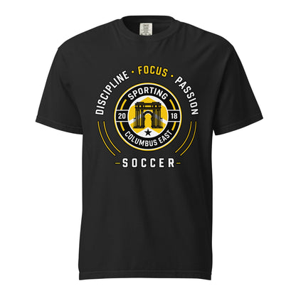 Signature | Comfort Colors T-Shirt | Sporting Columbus East | Emblem Logo