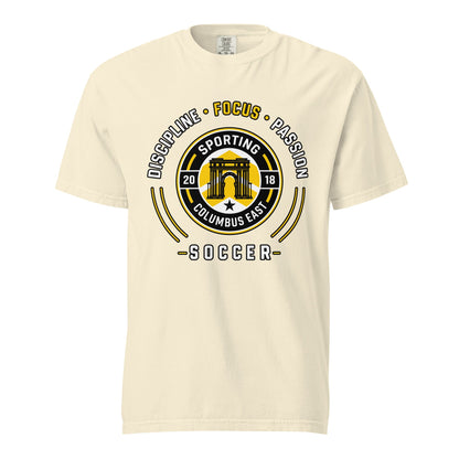 Signature | Comfort Colors T-Shirt | Sporting Columbus East | Emblem Logo