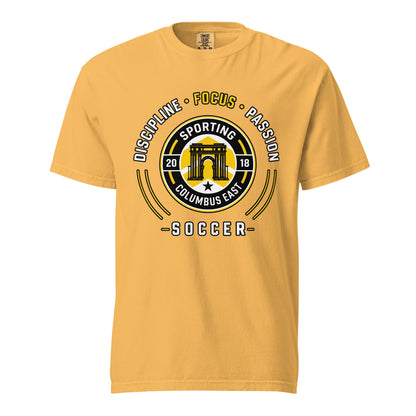 Signature | Comfort Colors T-Shirt | Sporting Columbus East | Emblem Logo