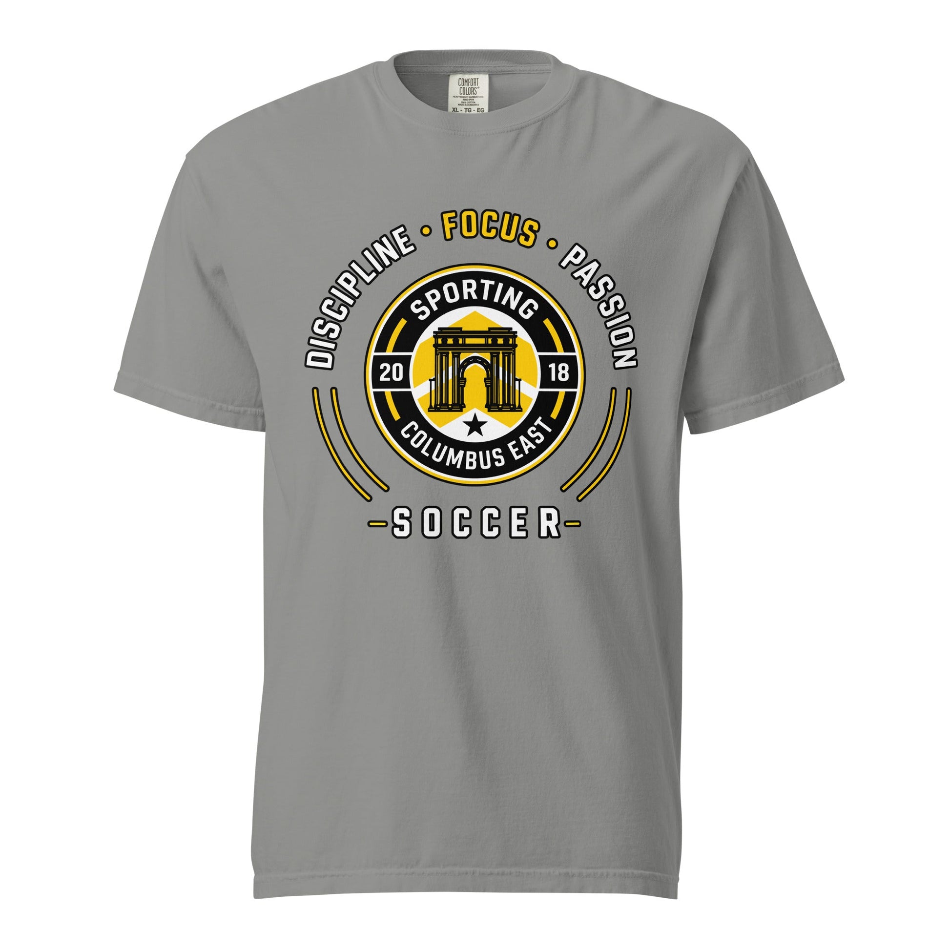 Signature | Comfort Colors T-Shirt | Sporting Columbus East | Emblem Logo