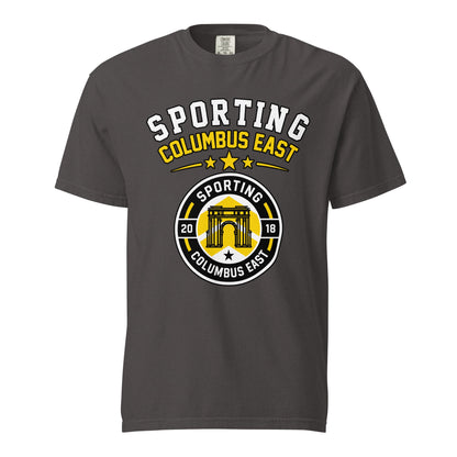 Signature | Comfort Colors T-Shirt | Sporting Columbus East | Vanguard Logo