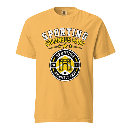 Signature | Comfort Colors T-Shirt | Sporting Columbus East | Vanguard Logo