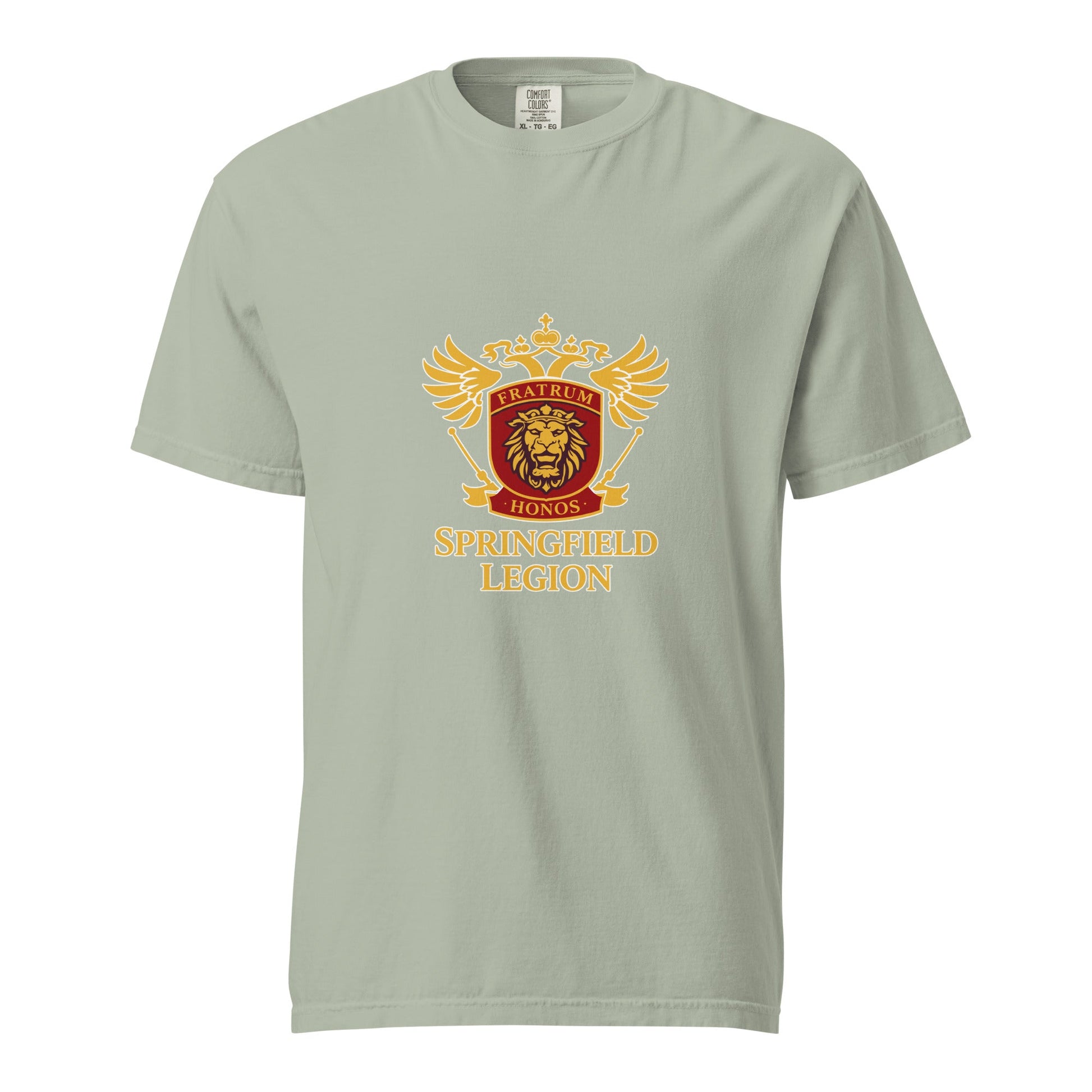 Signature | Comfort Colors T-Shirt | Springfield Legion Hockey Club | Imperial Crest Logo
