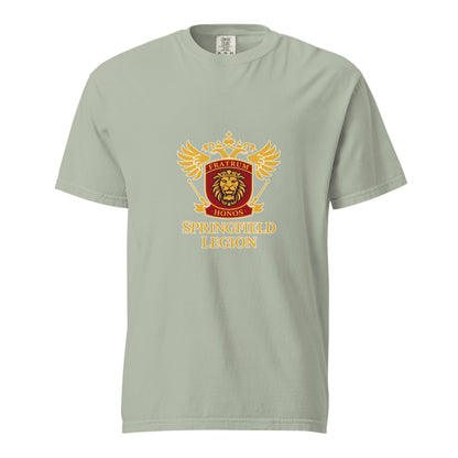 Signature | Comfort Colors T-Shirt | Springfield Legion Hockey Club | Imperial Crest Logo