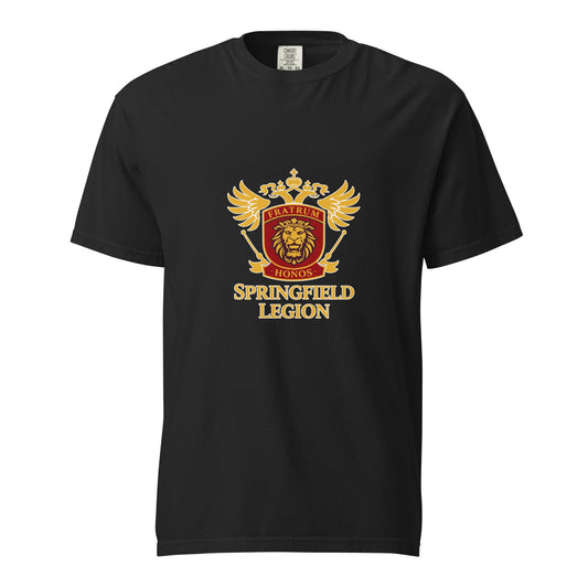 Signature | Comfort Colors T-Shirt | Springfield Legion Hockey Club | Imperial Crest Logo