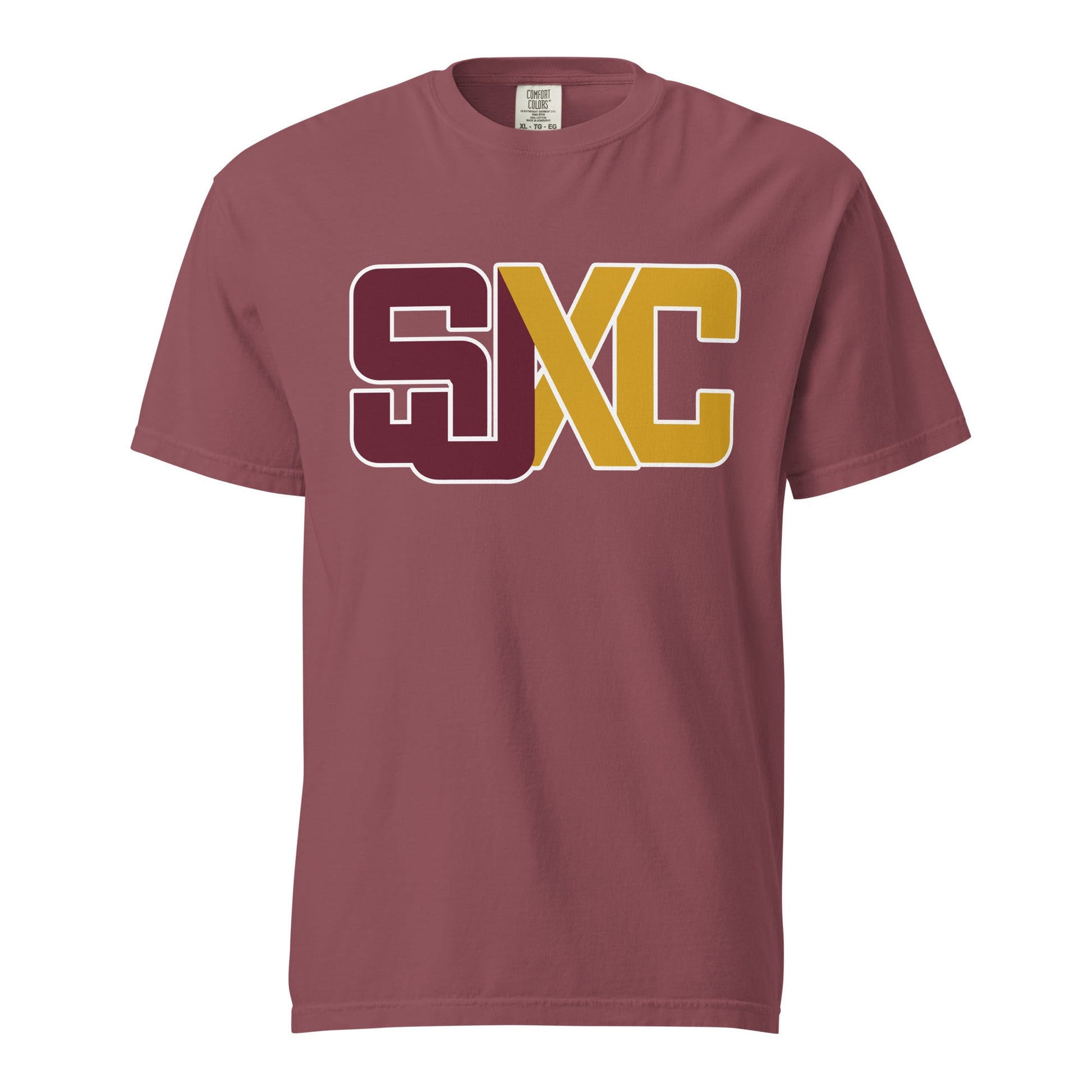 Signature | Comfort Colors T-Shirt | St. Joseph High School - Cross Country | Athletics Logo
