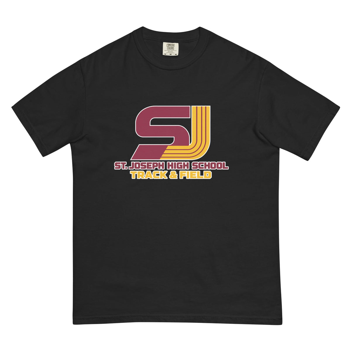 Signature | Comfort Colors T-Shirt | St. Joseph High School - Track & Field | Vanguard Logo