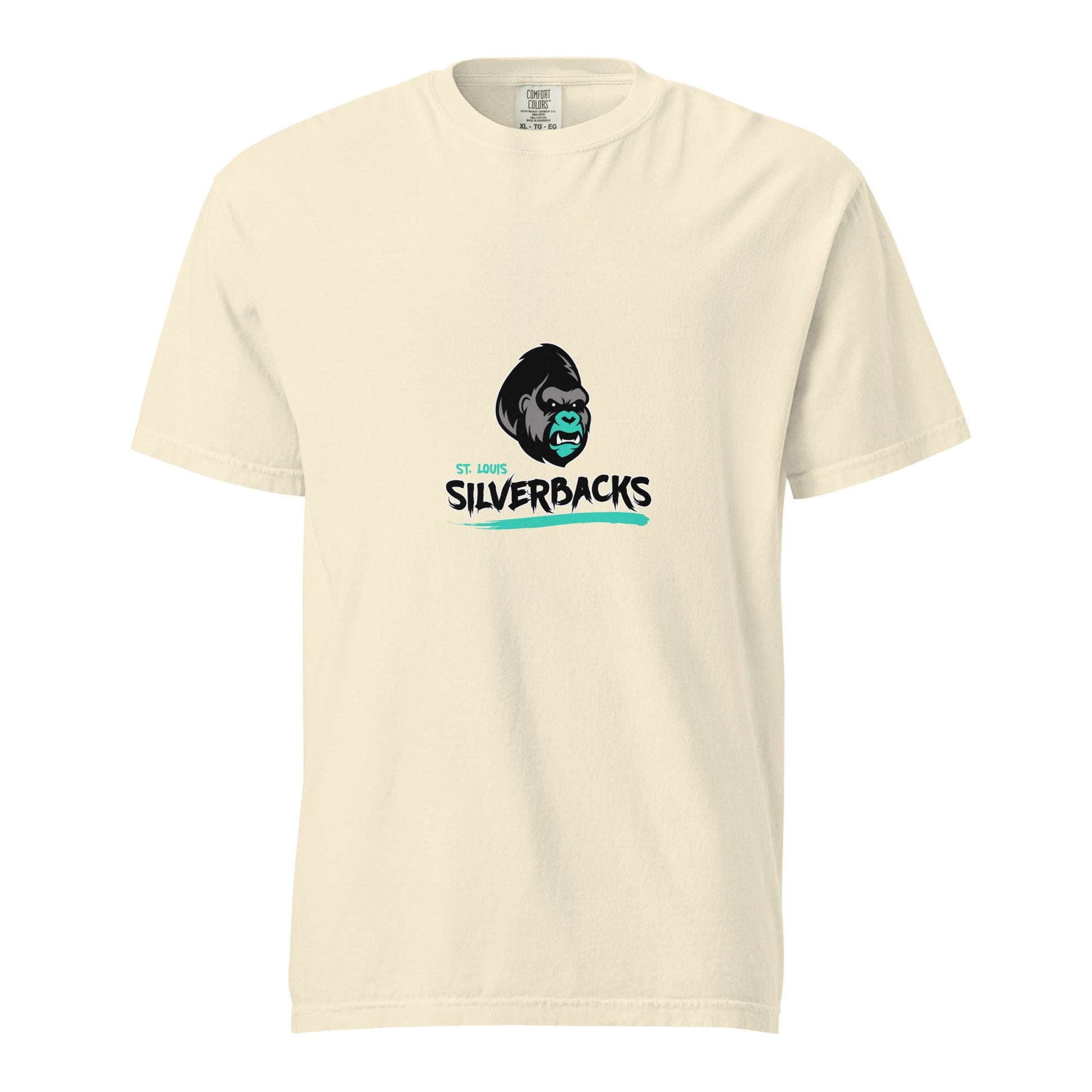 Signature | Comfort Colors T-Shirt | St. Louis Silverbacks Women’s Football Team | Mascot Logo
