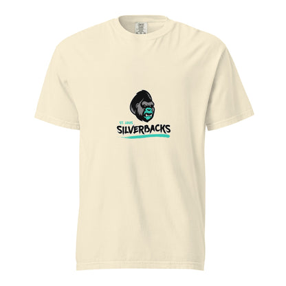 Signature | Comfort Colors T-Shirt | St. Louis Silverbacks Women’s Football Team | Mascot Logo