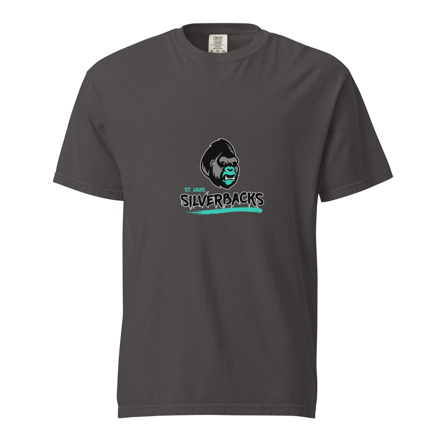 Signature | Comfort Colors T-Shirt | St. Louis Silverbacks Women’s Football Team | Mascot Logo
