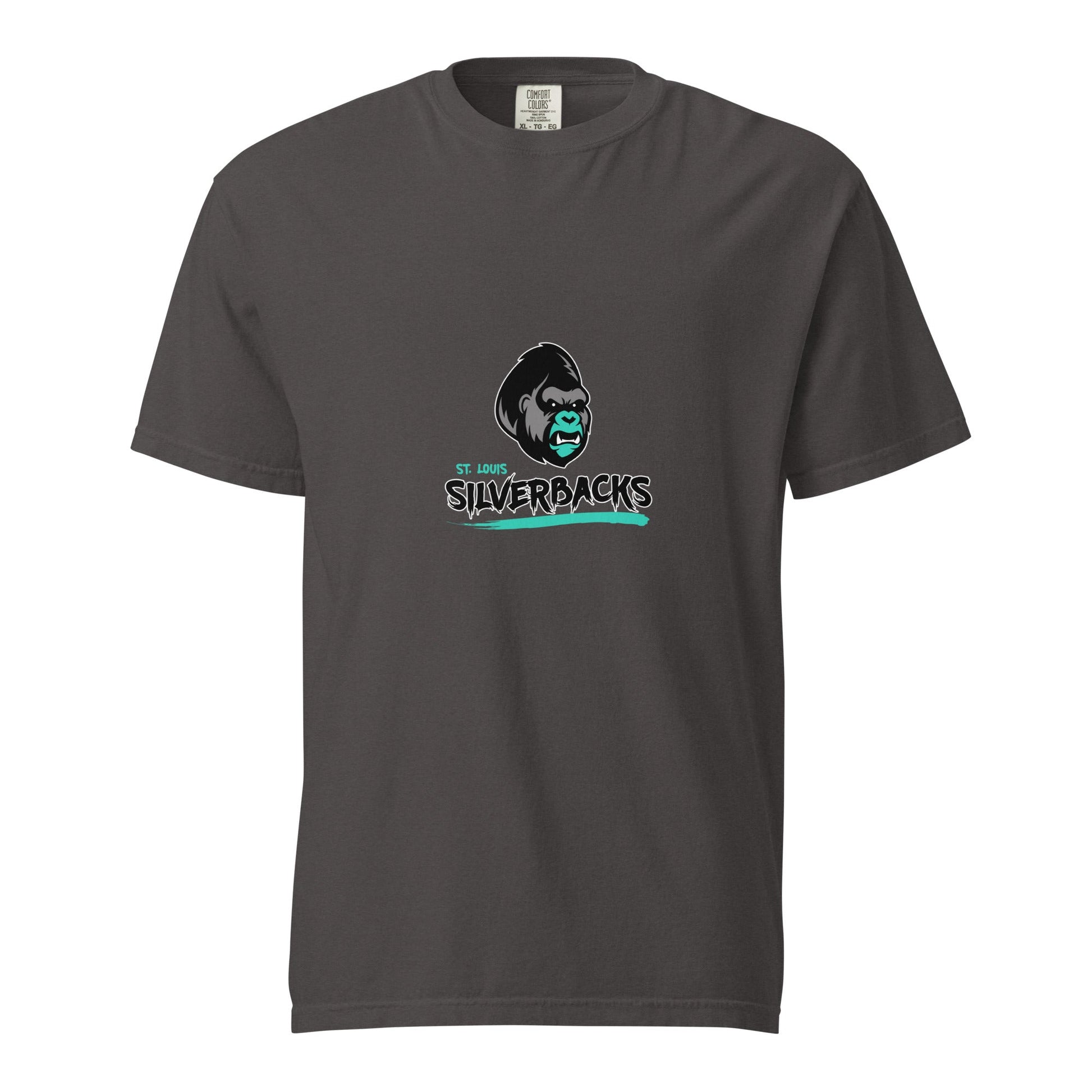 Signature | Comfort Colors T-Shirt | St. Louis Silverbacks Women’s Football Team | Mascot Logo