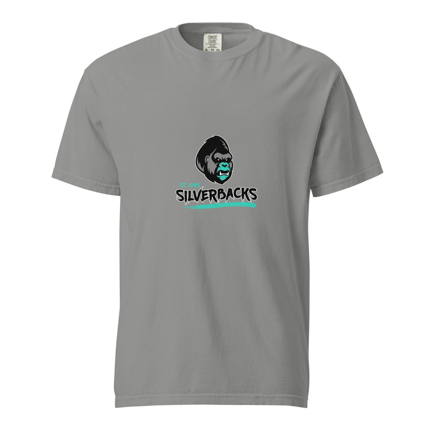 Signature | Comfort Colors T-Shirt | St. Louis Silverbacks Women’s Football Team | Mascot Logo