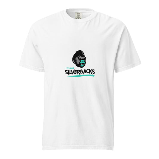 Signature | Comfort Colors T-Shirt | St. Louis Silverbacks Women’s Football Team | Mascot Logo