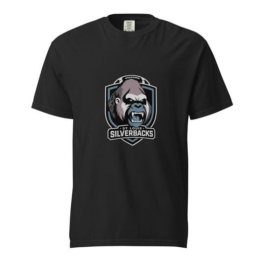 Signature | Comfort Colors T-Shirt | St. Louis Silverbacks Women’s Football Team | Shield Logo