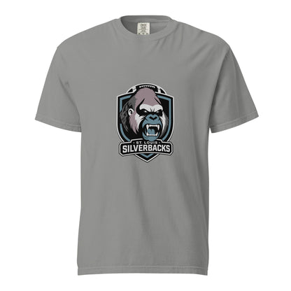 Signature | Comfort Colors T-Shirt | St. Louis Silverbacks Women’s Football Team | Shield Logo