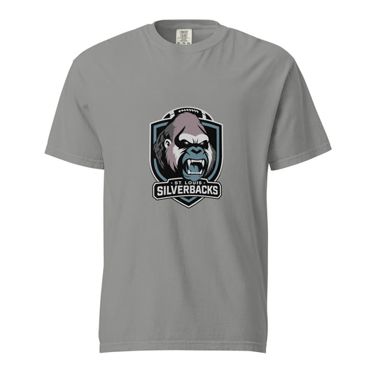 Signature | Comfort Colors T-Shirt | St. Louis Silverbacks Women’s Football Team | Shield Logo