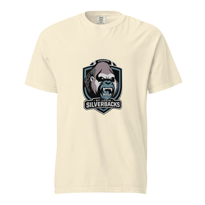 Signature | Comfort Colors T-Shirt | St. Louis Silverbacks Women’s Football Team | Shield Logo