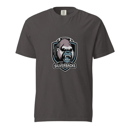 Signature | Comfort Colors T-Shirt | St. Louis Silverbacks Women’s Football Team | Shield Logo