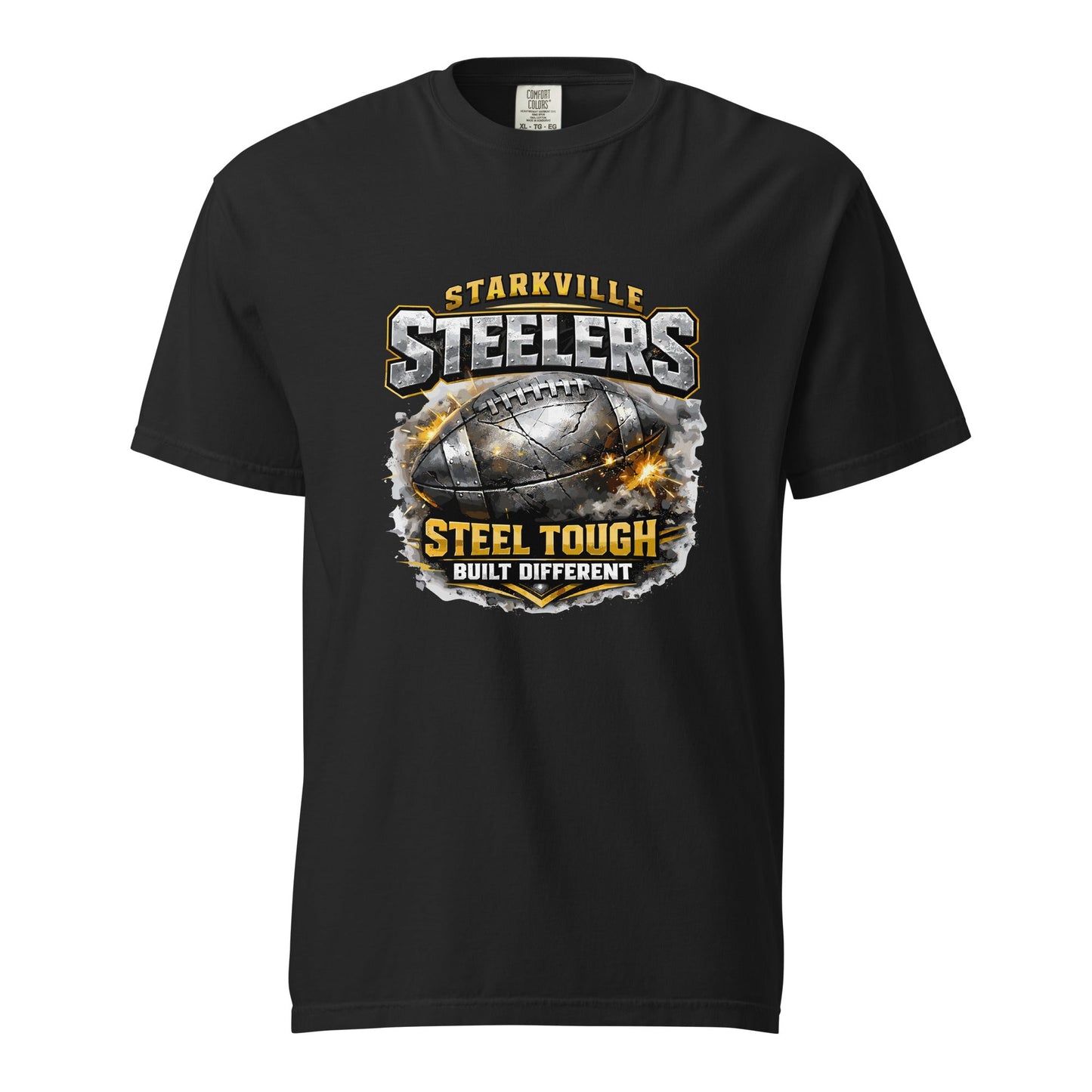 Signature | Comfort Colors T-Shirt | Starkville Steelers | Icon Logo